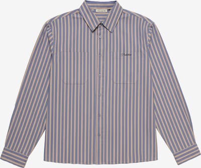 Prohibited Hemd 'Westbury' in blue denim / orange / dunkelorange / offwhite, Produktansicht