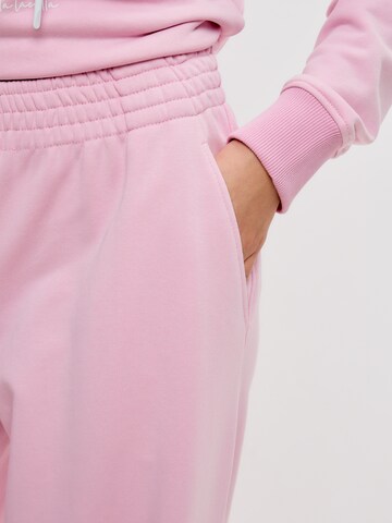 Cat e Lolette - regular Pantalón 'Palazzo Trousers' en rosa