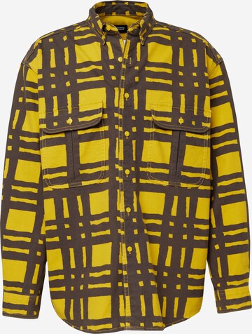 Levi's Skateboarding Between-Season Jacket 'Skate L/S Woven' in Yellow: front