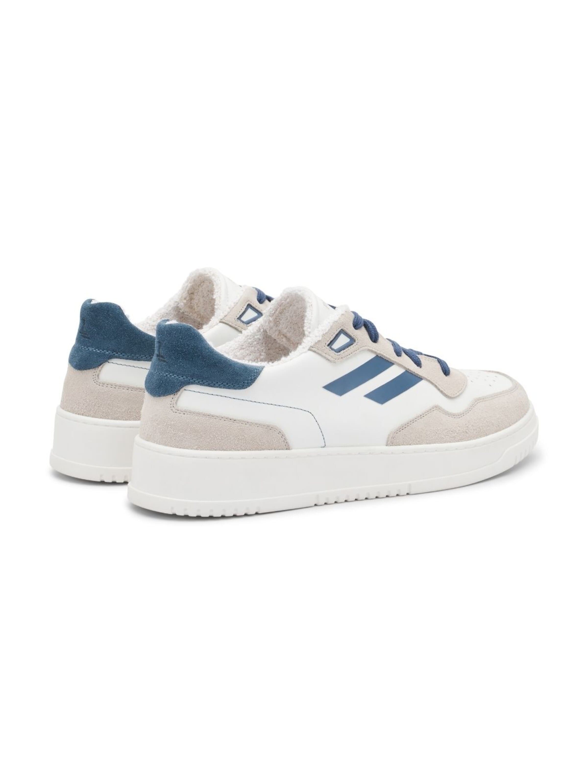 Sneaker bassa 'Bianco Brillante' di PR1MO in blu
