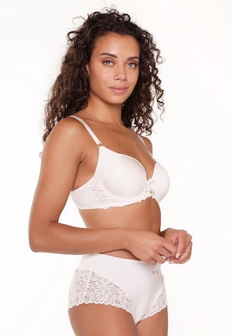 T-shirt Reggiseno di LingaDore in bianco