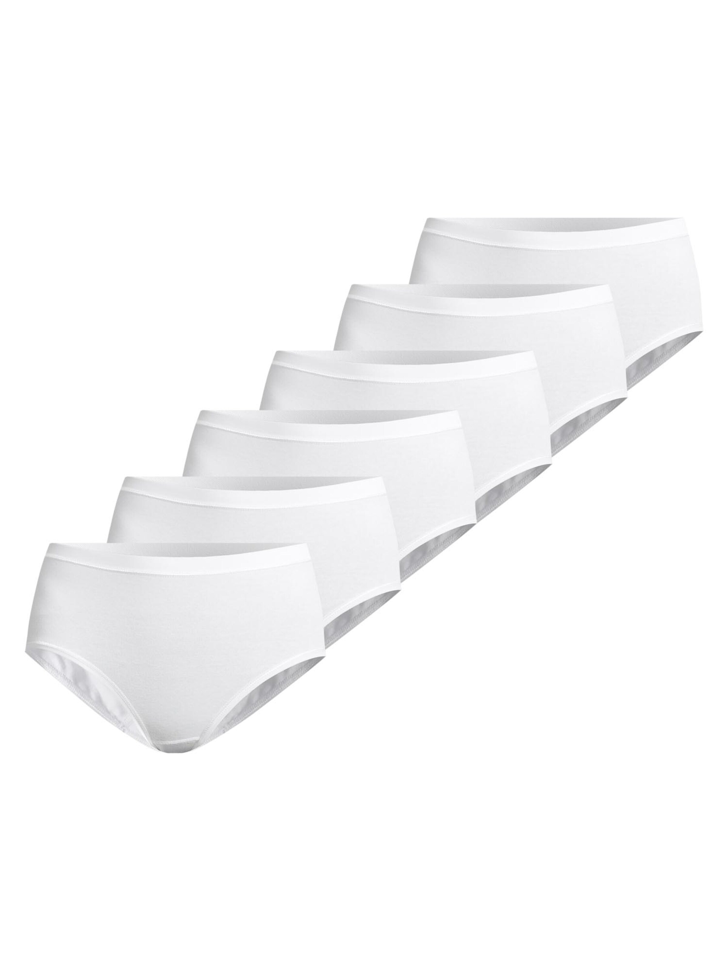 CON-TA Slip 'Feinripp' in White: front