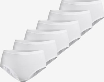 CON-TA Slip 'Feinripp' in White: front