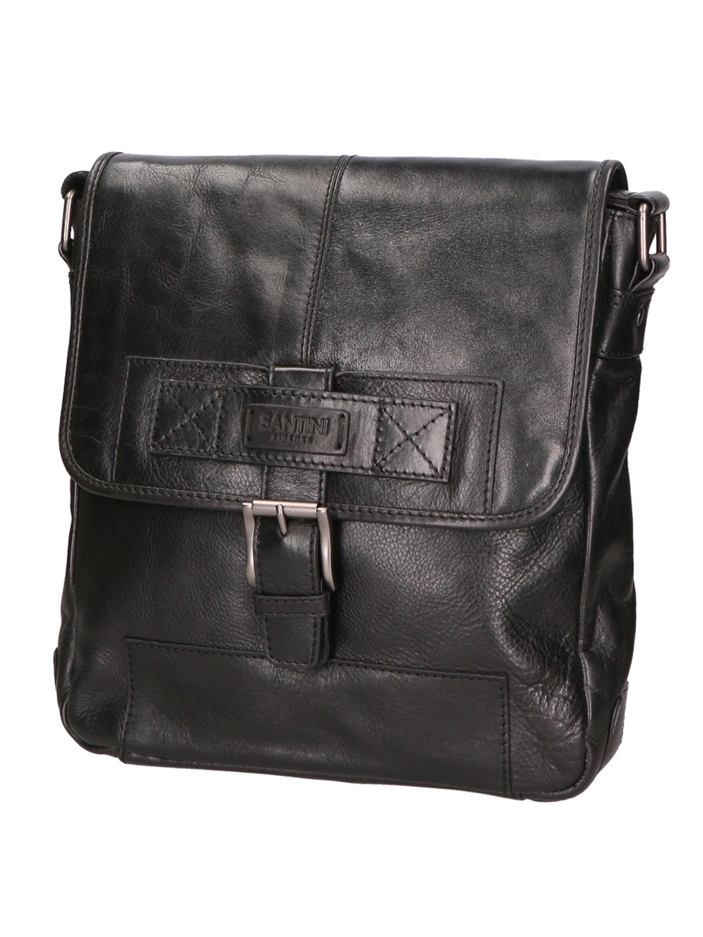 Santini Firenze Crossbody bag in Black: front