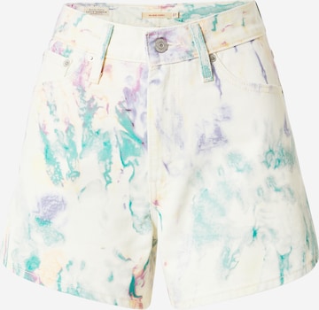 LEVI'S ® Jeans '80s Mom Short' in White: front