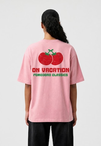 On Vacation Shirt 'Pomodoro Classics' in Pink