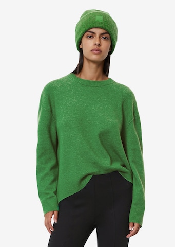 Marc O'Polo DENIM Sweter w kolorze zielony: przód