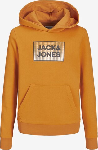 Sweat Jack & Jones Junior en orange : devant