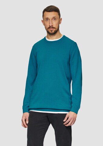 Pull-over s.Oliver en bleu : devant