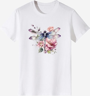 T-shirt 'Short Sleeve' LapaPlus en blanc : devant