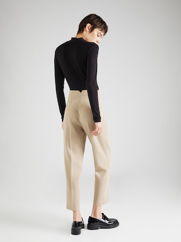 ONLY Tapered Pantalon 'RAVEN LIFE' in Beige