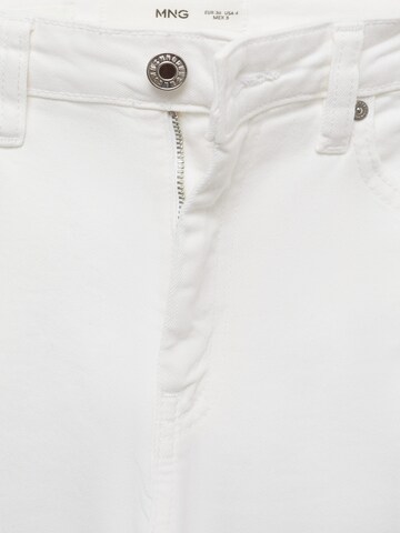 MANGO Skinny Jeans 'Isa' in Weiß