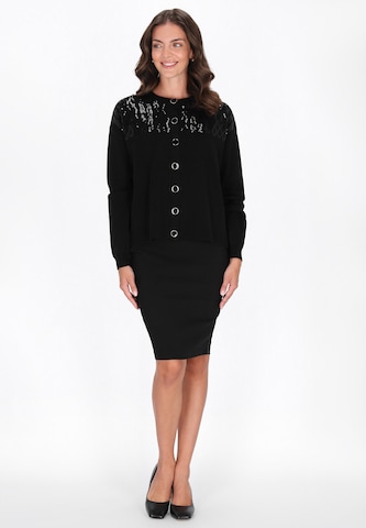 Cardigan usha BLACK LABEL en noir