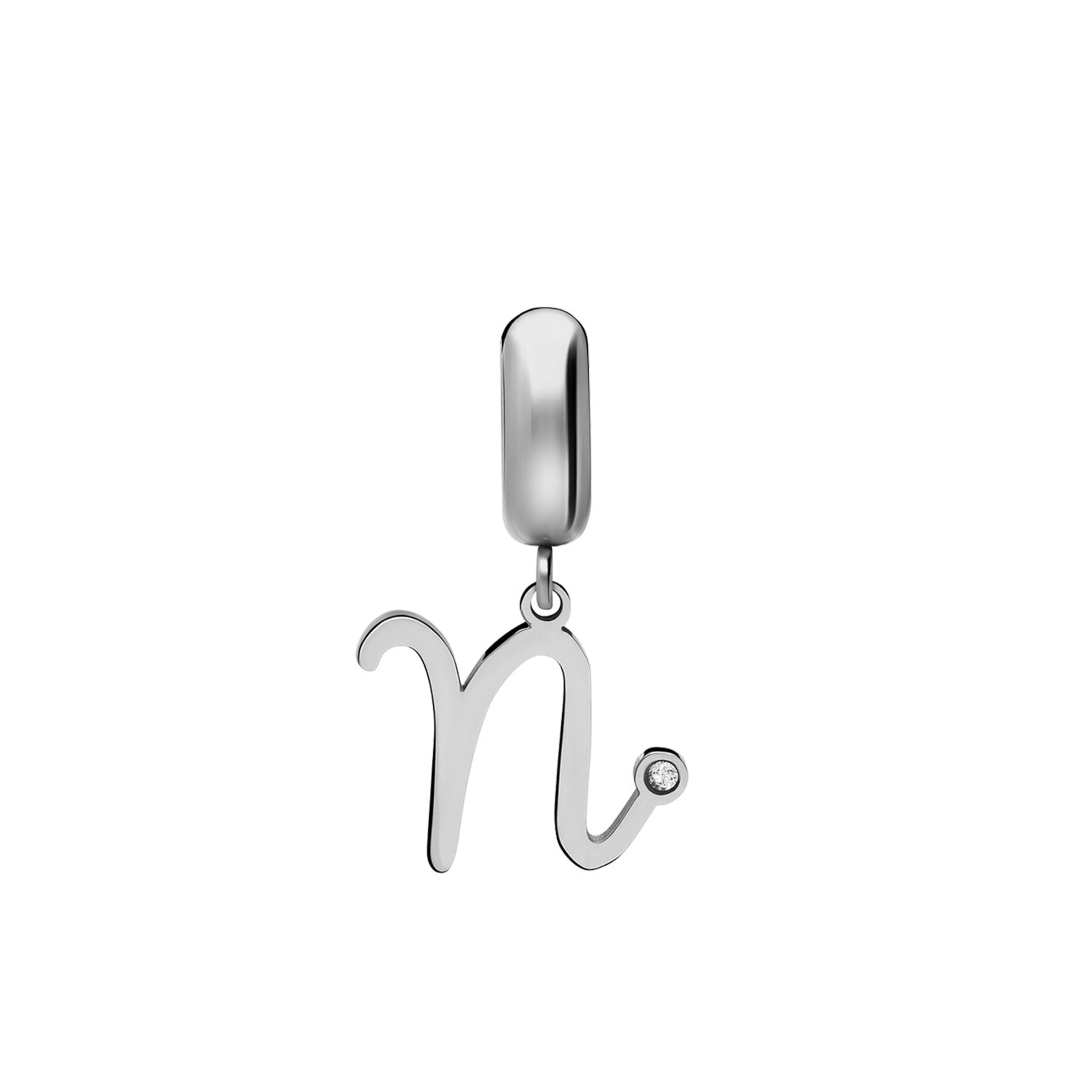 Lucardi Hangers 'Basic' in Zilver: voorkant