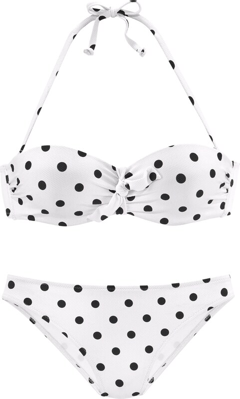 LASCANA T-Shirt Bikini in Weiß LASCANA T-Shirt Bikini in Weiß