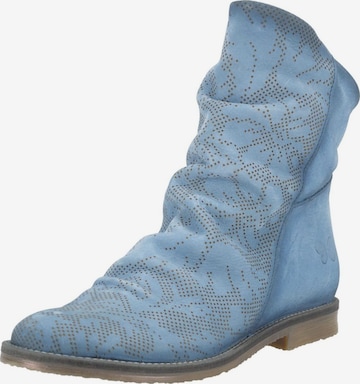 Bottines FELMINI en bleu : devant