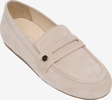 Desa Classic Flats 'Beleg' in Beige: front