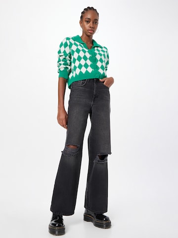 ONLY Wide leg Jeans 'HOPE' in Black