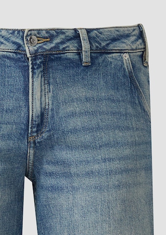 QS Wide leg Jeans 'Catie' in Blauw