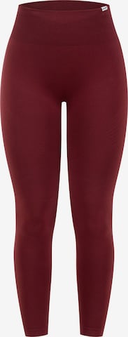Leggings 'Vonda' Smilodox en rouge : devant