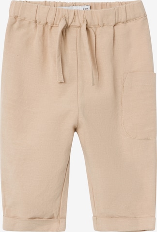 NAME IT Loose fit Pants 'Faher' in Beige: front
