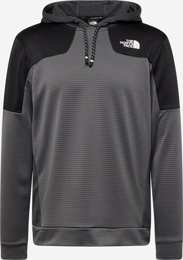 THE NORTH FACE Sportsweatshirt i grafit / sort / hvid, Produktvisning