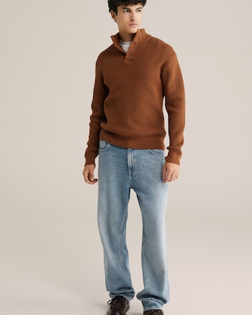 WE Fashion Kampsun, värv pruun