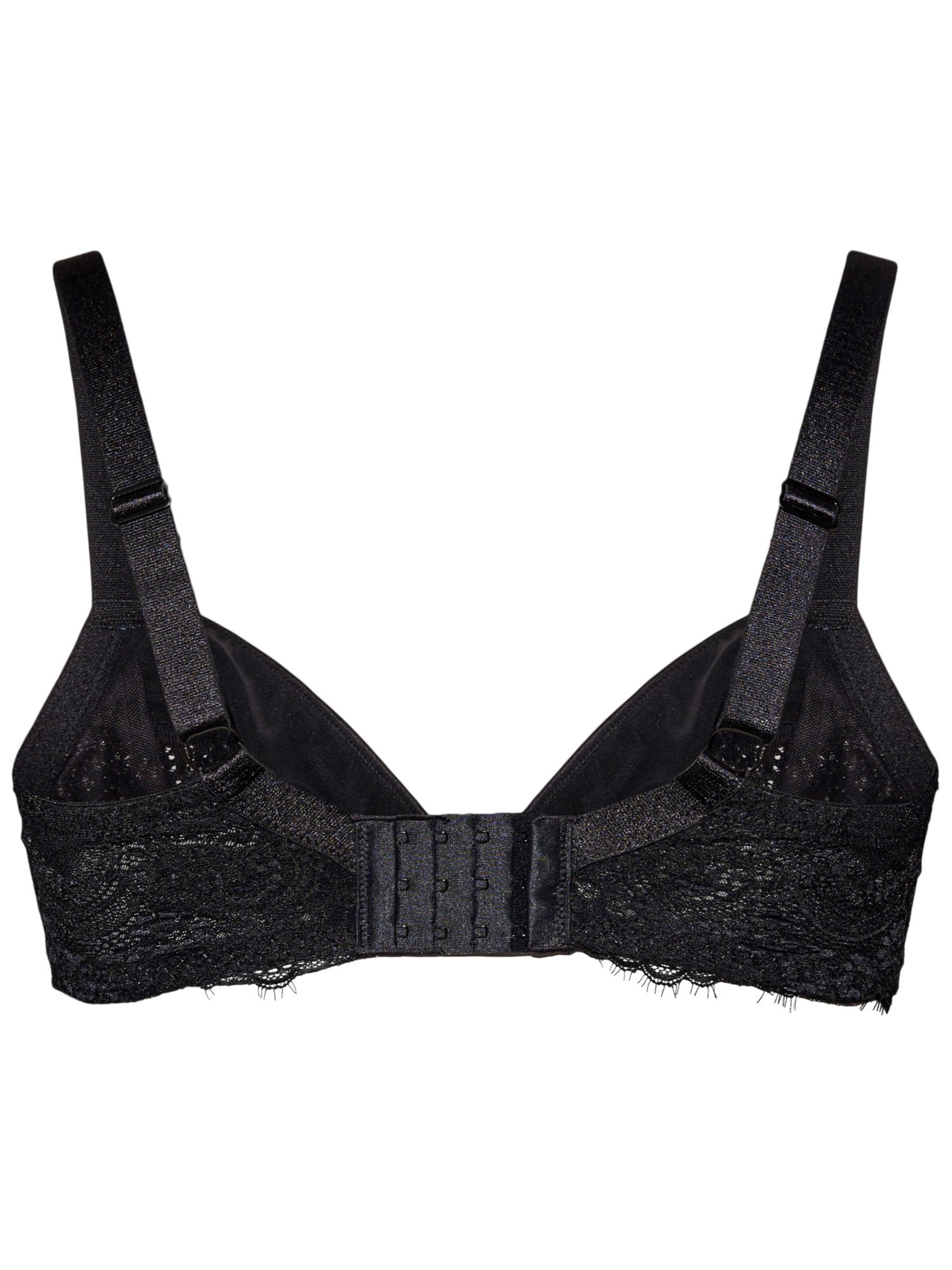 Devoted by Zizzi Balconette BH 'Licia' in Schwarz