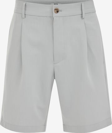 WE FashionLoosefit Hlače s naborima - siva boja: prednji dio