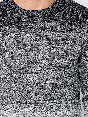 Pullover 'Punto' di KOROSHI in grigio