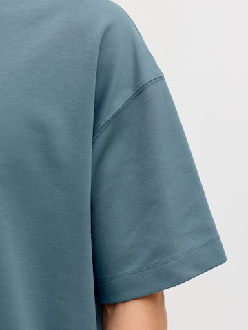 JACK & JONES - Camiseta 'JJEBARRON' en azul