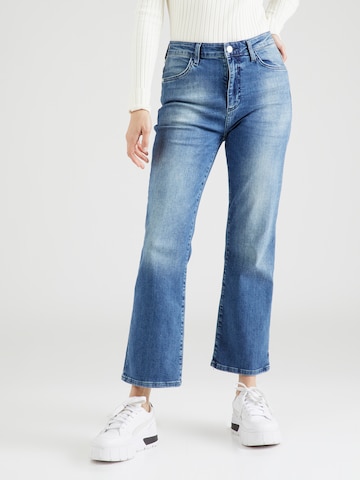 Rich & Royal Flared Jeans in Blue: front