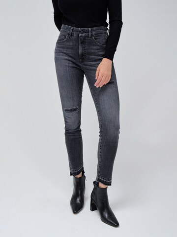 Salsa Jeans Skinny Jeans 'Faith' in Black: front