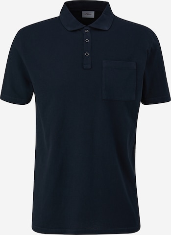 s.Oliver Shirt in Blauw: voorkant