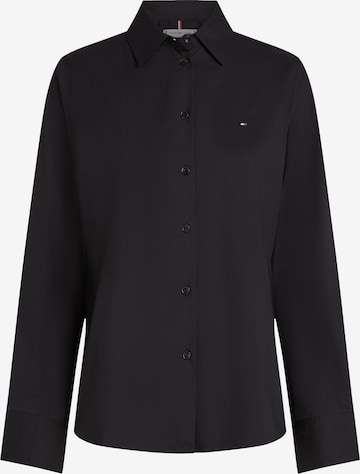 TOMMY HILFIGER Blouse 'ESS' in Black: front