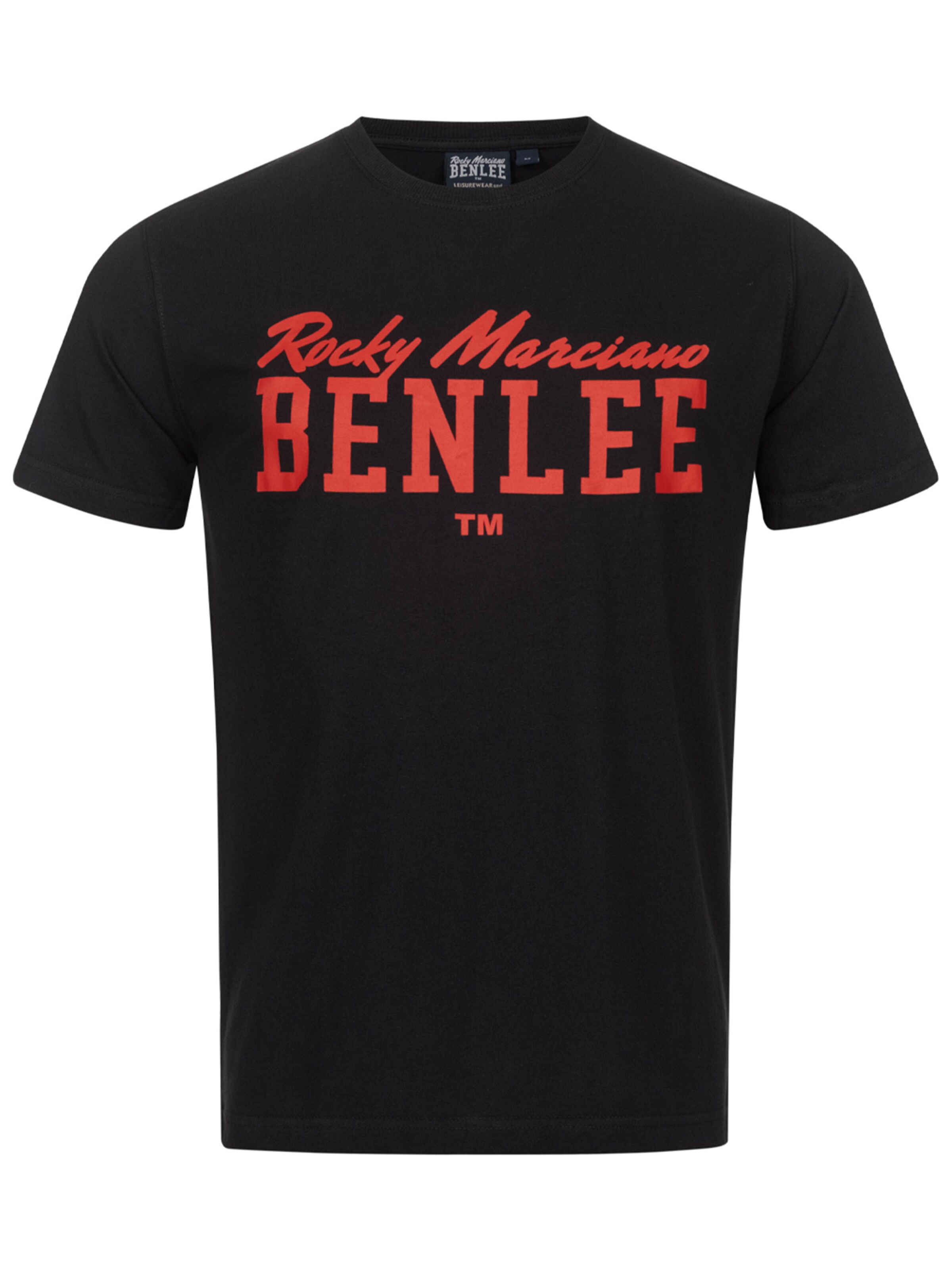 Benlee Функциональная футболка 'Donley' в Черный: спереди
