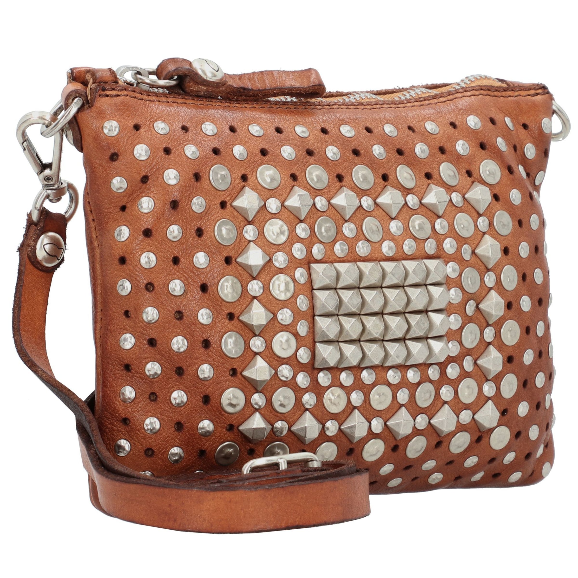 Campomaggi Schoudertas 'Liri' in Bruin