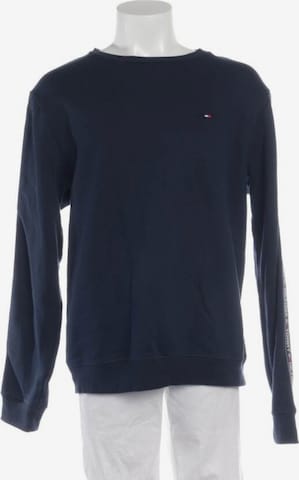 TOMMY HILFIGER Sweatshirt & Zip-Up Hoodie in XL in Blue: front