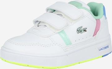 Baskets LACOSTE en blanc : devant