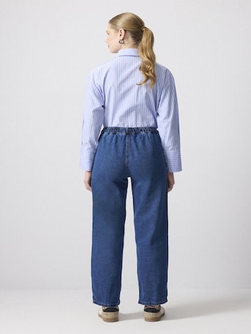 Regular Pantalon Touche Prive en bleu