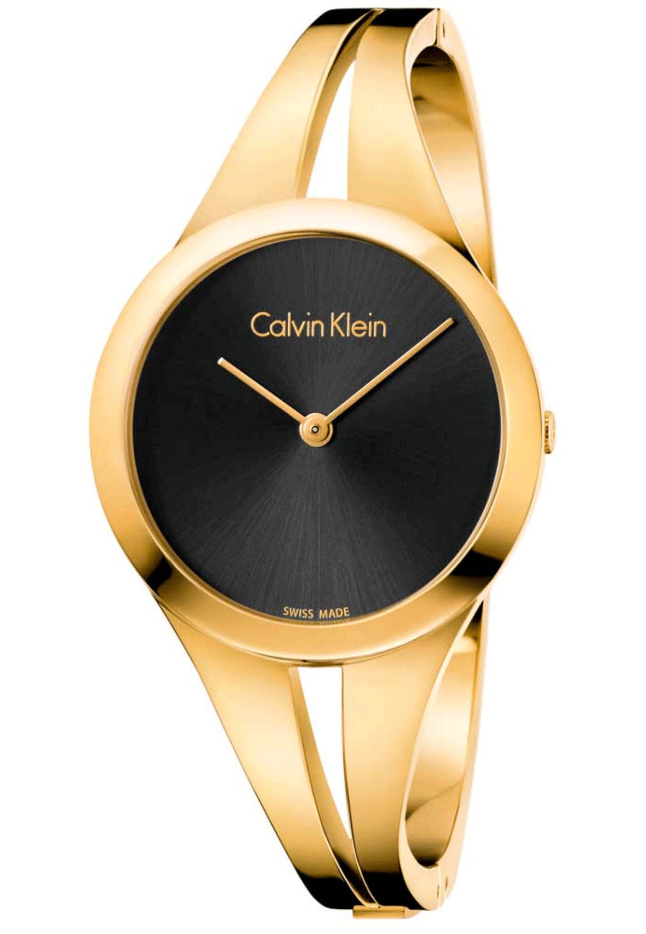 Calvin klein horloge dames goud new arrivals