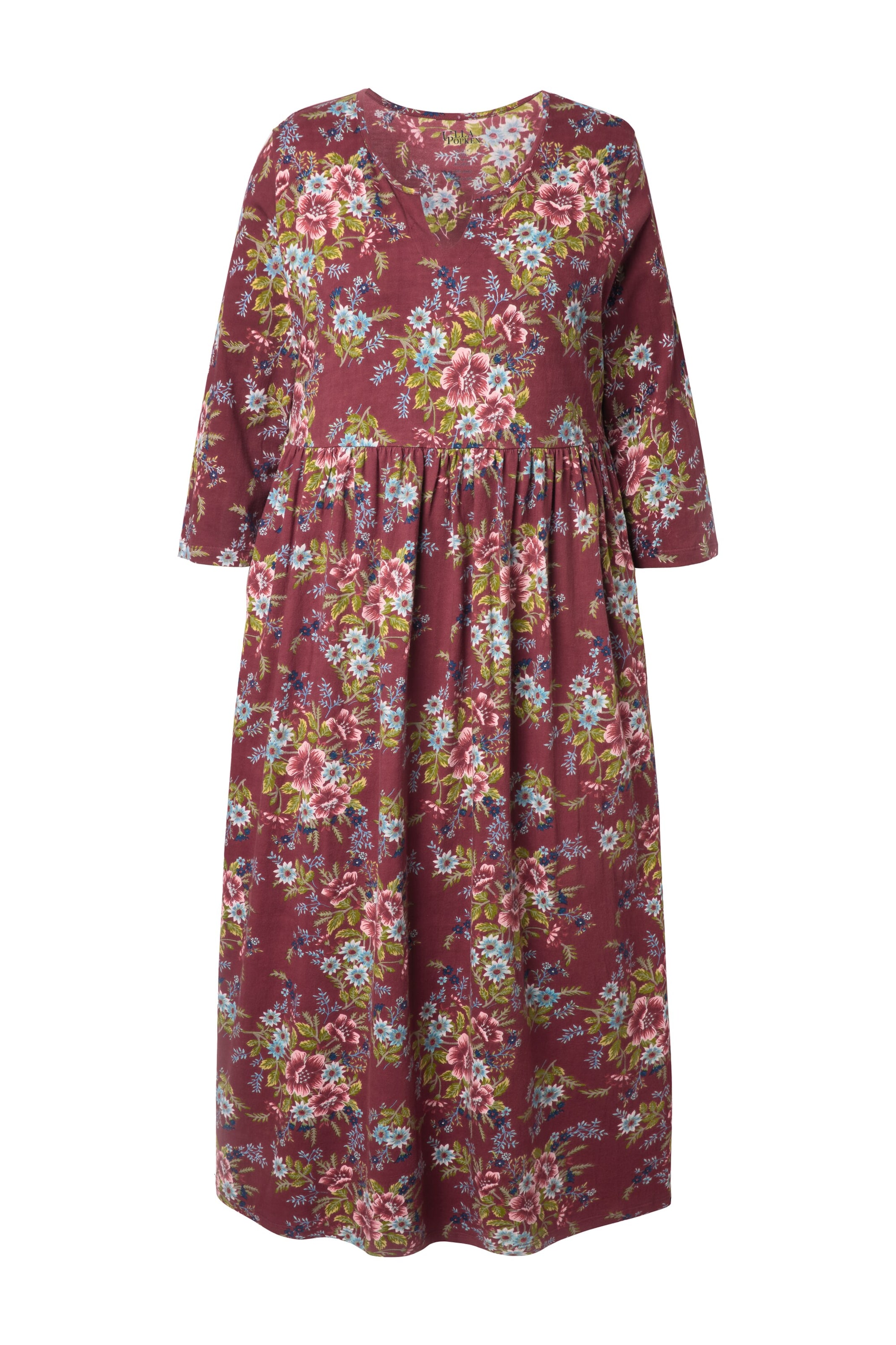 Robe Ulla Popken en rouge : devant