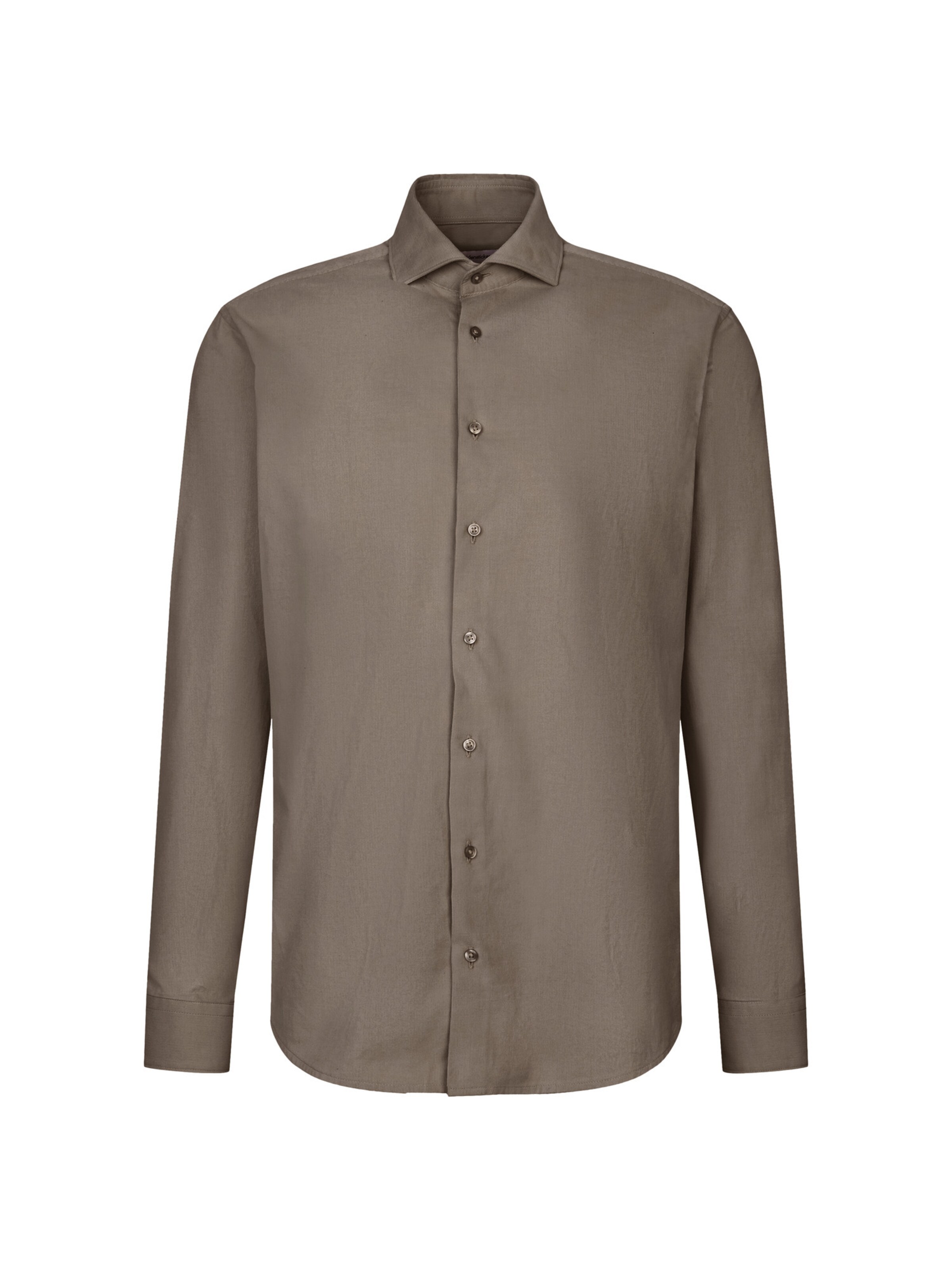 SEIDENSTICKER Button Up Shirt in S-M in Mocha, Item view