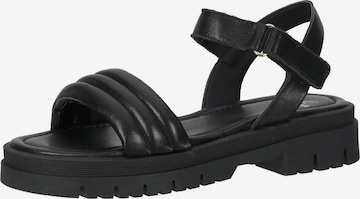 SANSIBAR Sandals in Black: front