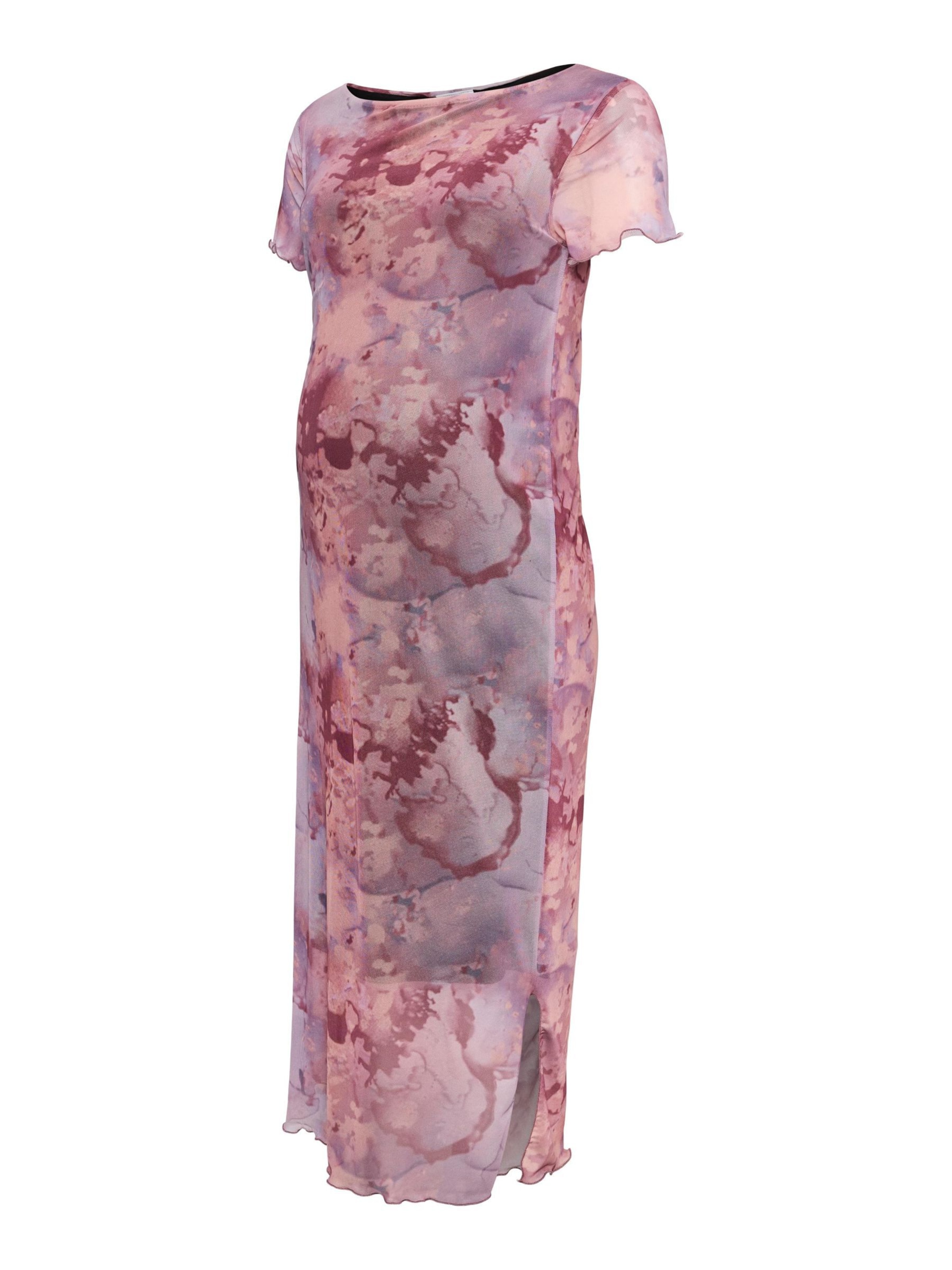 Robe MAMALICIOUS en marron : devant