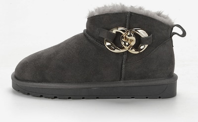 Botine 'Mishka' Gooce pe gri închis, Vizualizare produs