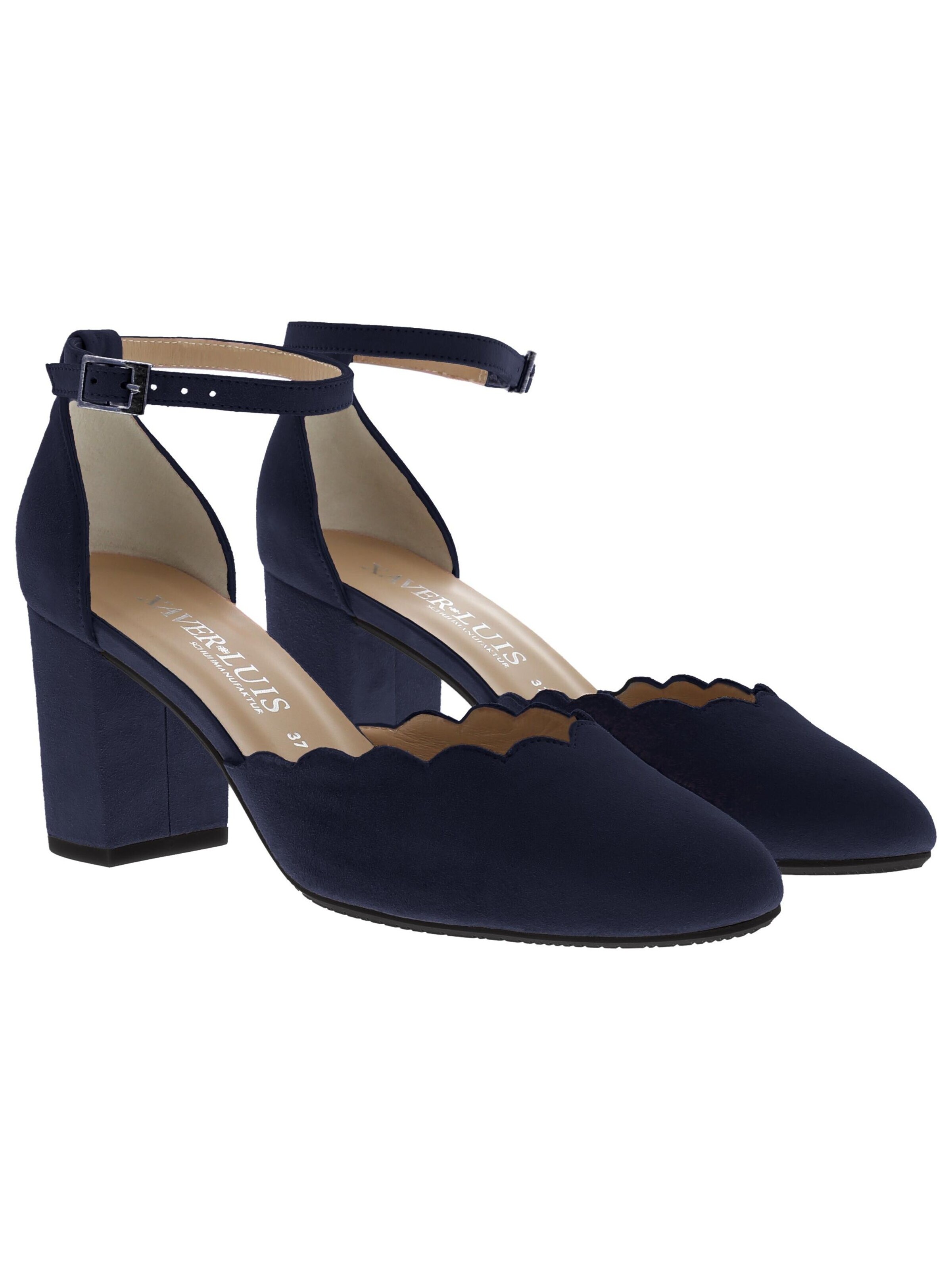 XAVER LUIS Schuhmanufaktur Pumps 'Viola' in Blue
