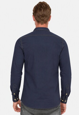 Rusty Neal Overhemd in Blauw