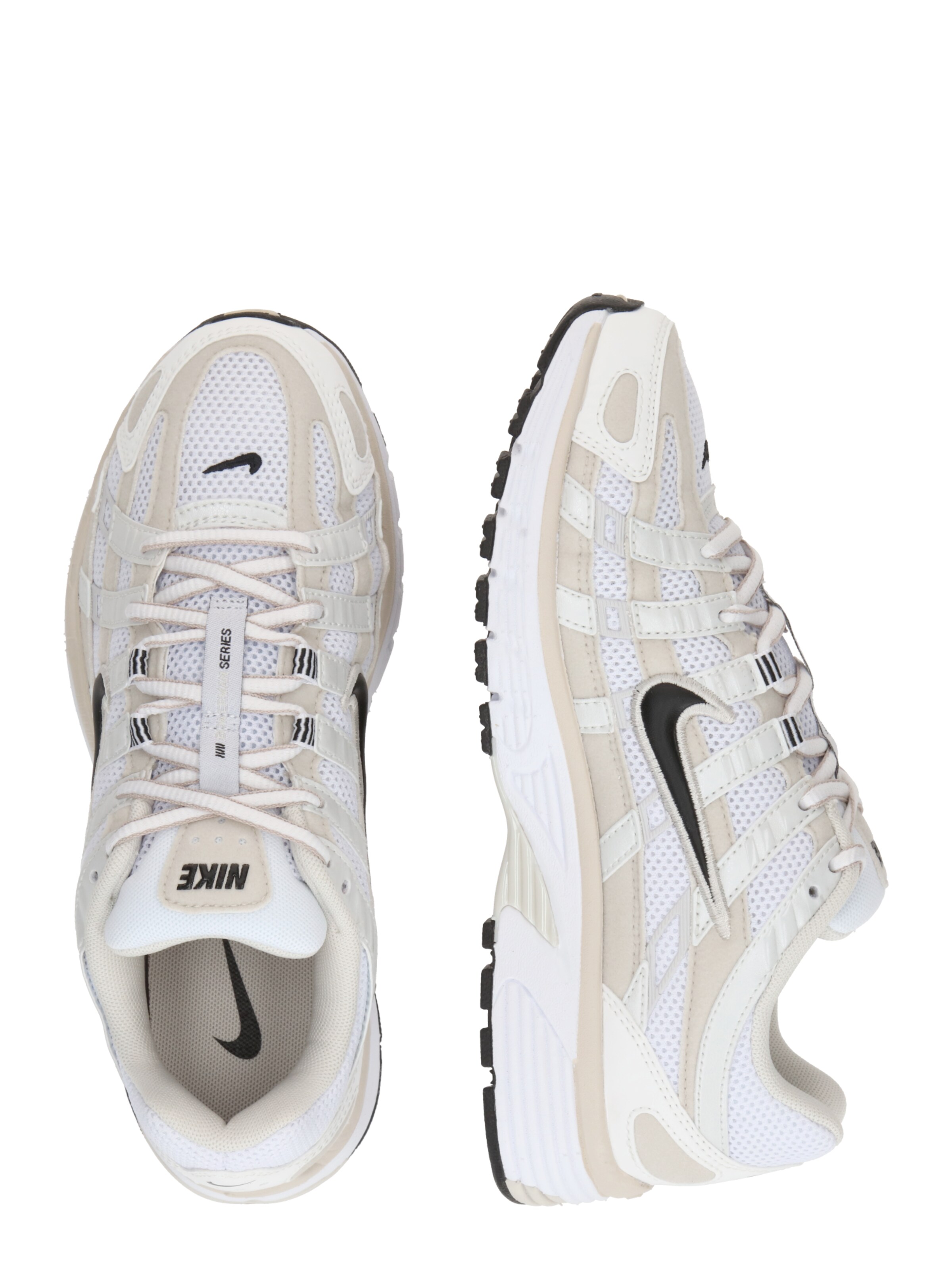 Baskets basses 'P-6000' Nike Sportswear en blanc