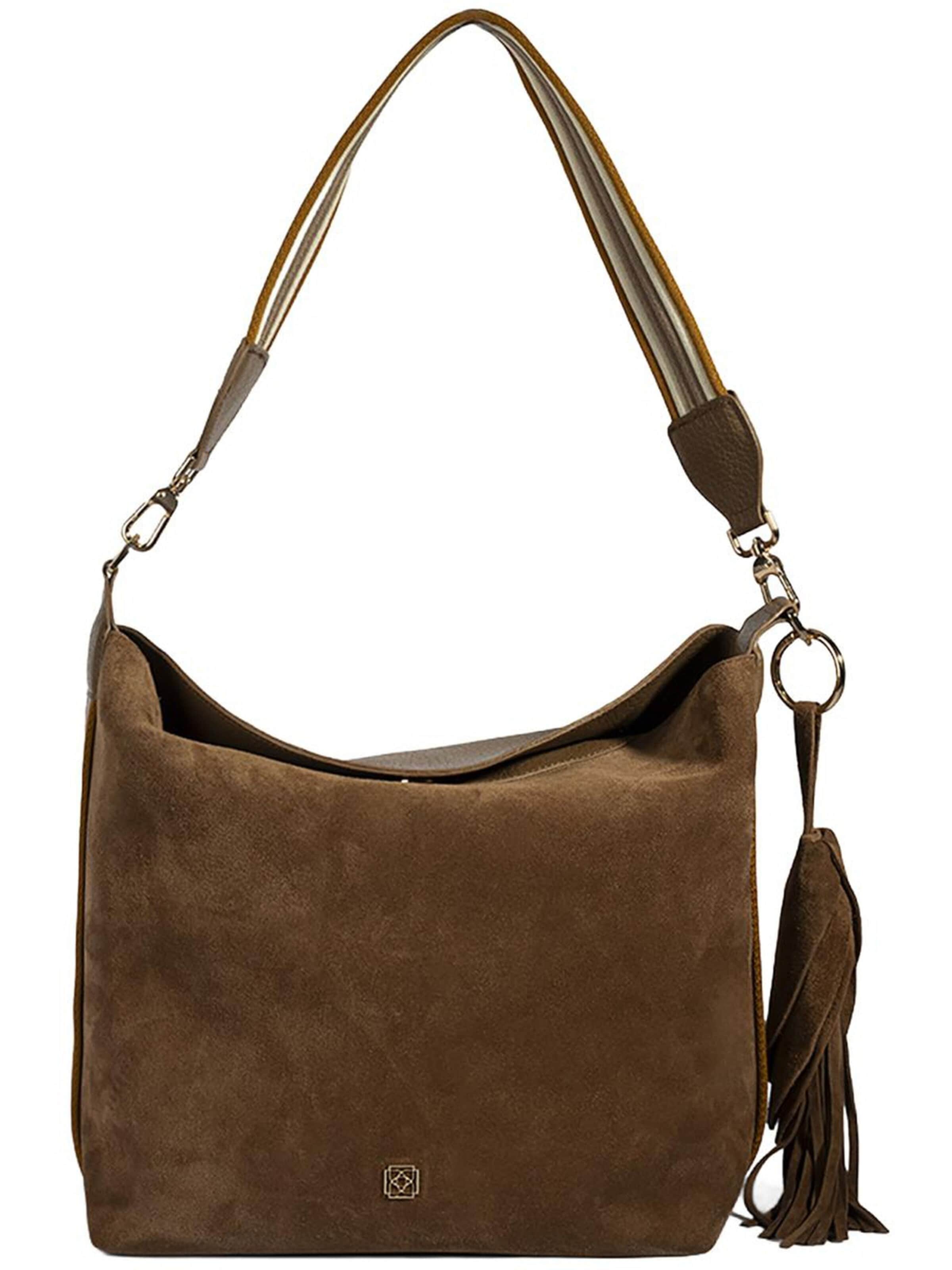 Desa Schoudertas 'Umhängetasche' in Beige